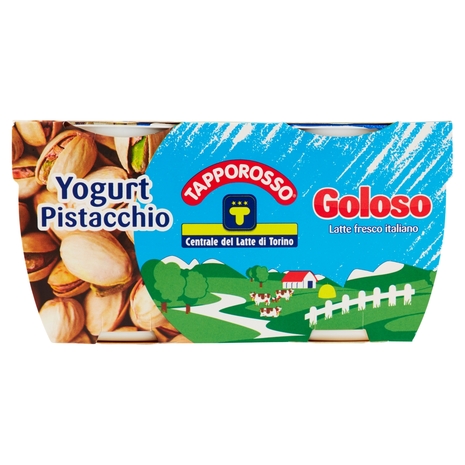 Yogurt Goloso Intero Pistacchio, 2x125 g